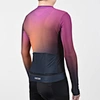 gradient color cycling long jersey